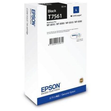 Epson C13T75614N cartuccia d'inchiostro 1 pz Originale Nero (1/2)