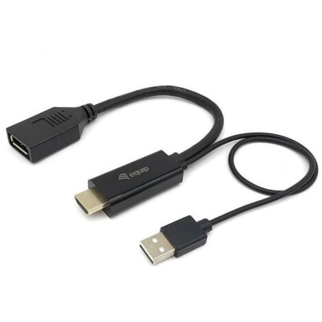 Equip 119039 cavo e adattatore video 0,15 m HDMI tipo A (Standard) DisplayPort Nero (1/4)