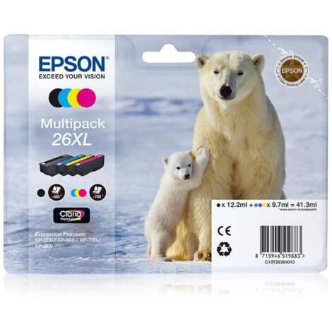 Epson T2636 Multipack 4 Colori Xl (1/3)