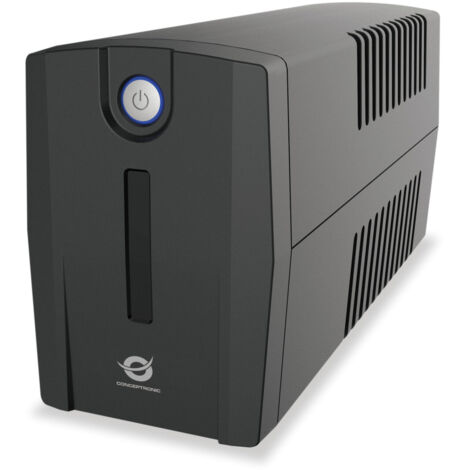 Conceptronic ZEUS01ES - UPS Line-Interactive da 650 VA e 360 W, Protezione di Alimentazione 220-240 V (1/4)