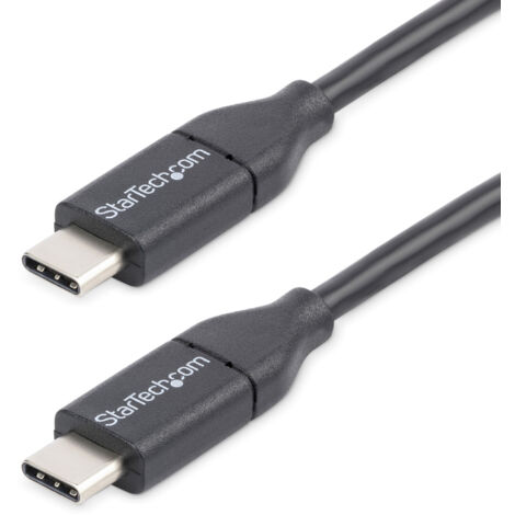 StarTech.com Cavo di ricarica USB-C da 50 cm, ricarica e sincronizzazione, 60 W (3 A) PD, cavo di ricarica USB 2.0 pe USB2CC50CM (1/5)