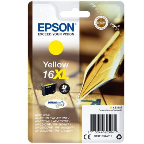 Epson Pen and crossword Cartuccia Penna e cruciverba Giallo Inchiostri DURABrite Ultra 16XL C13T16344012 (1/5)