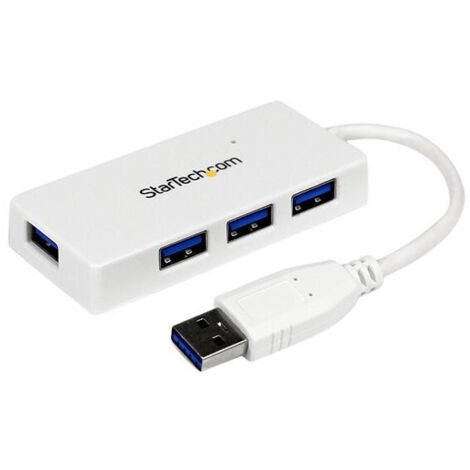 StarTech.com ST4300MINU3W hub di interfaccia USB 3.2 Gen 1 (3.1 Gen 1) Type-A 5000 Mbit/s (1/5)