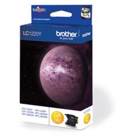 Brother LC1220Y cartuccia d'inchiostro 1 pz Originale Giallo (1/5)