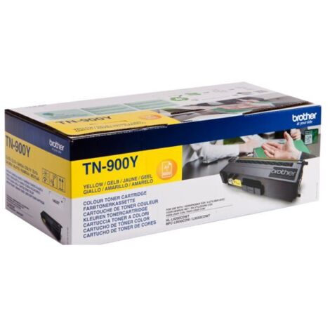 Toner Originale per Stampanti Brother TN900Y Giallo Alta Qualit� e Affidabilit� (1/5)