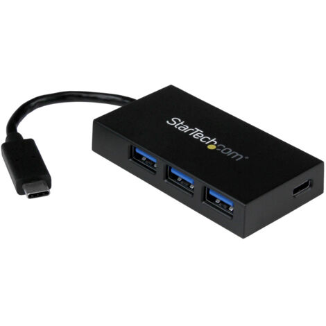 StarTech.com Hub portatile USB 3.1 Gen 1 a 4 porte - USB-C a 3 USB-A e 1 USB-C HB30C3A1CFB (1/5)