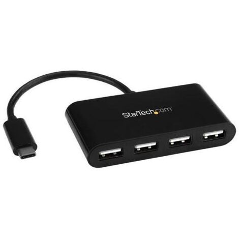 StarTech.com Hub USB-C a 4 porte - Hub mini - USB-C a 4x USB-A - USB 2.0 ST4200MINIC (1/5)
