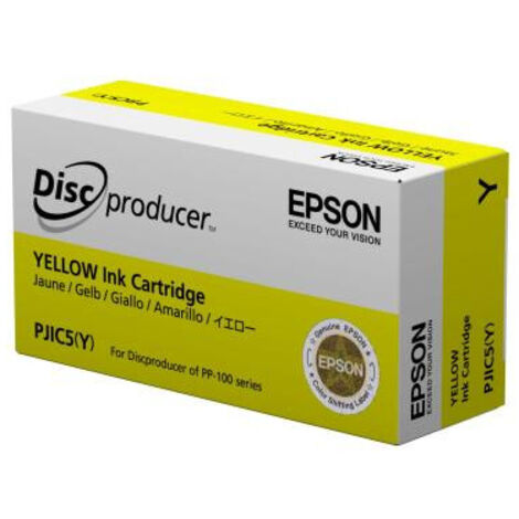 Cartuccia d'inchiostro gialla Epson Discproducer PJIC7(Y) - Qualità professionale (1/2)