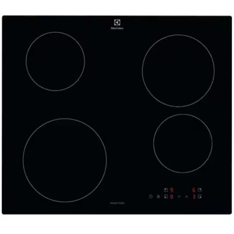 Electrolux EIB60424CK 300 Piano Cottura ad Induzione con Comandi SliderTouch 60cm Nero