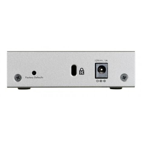 NETGEAR GS105E-200PES switch di rete Gestito L2/L3 Gigabit Ethernet (10/100/1000) Grigio (1/5)