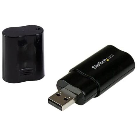 StarTech.com Scheda Audio Esterna Stereo USB 2.0 - Adattatore esterno scheda audio Stereo USB 2.0 a 3,5 mm Jack audi ICUSBAUDIOB (1/5)