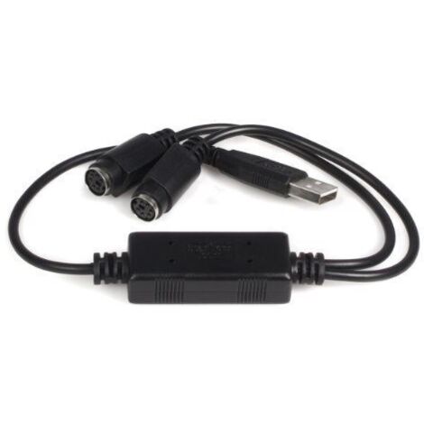 StarTech.com Adattatore tastiera e mouse da PS/2 a USB - Connettore convertitore PS/2 a USB di ricambio Femmina / Masch USBPS2PC (1/5)
