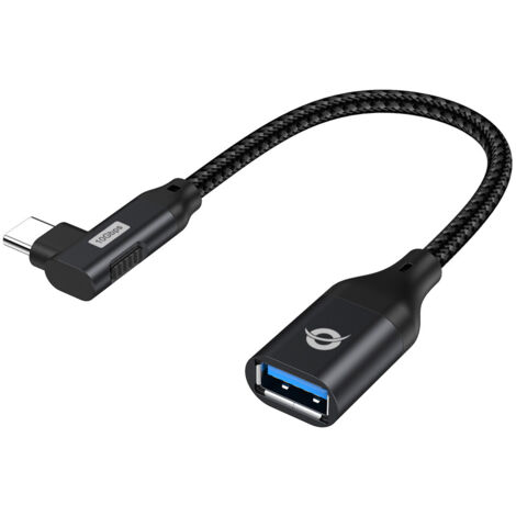 Conceptronic ABBY19B adattatore per inversione del genere dei cavi USB-C USB-A Nero (1/5)