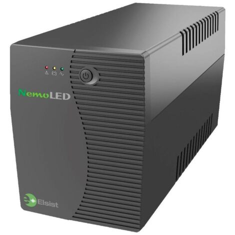 Elsist NemoLED 65 gruppo di continuità  UPS  0,65 kVA 240 W 2 presa e  AC (1/2)