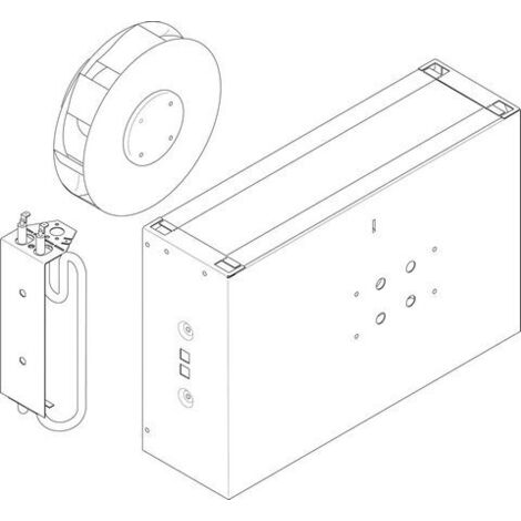 Ersatzteil 87186664060 Gebläse mit Vorwärmer von BOSCH - 87186664060 (1/2)