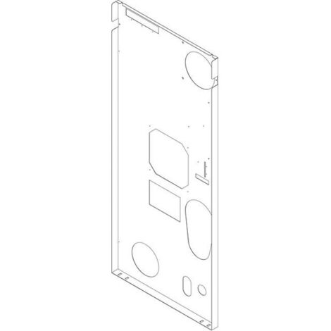 Ersatzteil 8738804939 Rückwand CLA-1 200-300 (r) everp von BOSCH - 8738804939 (1/2)