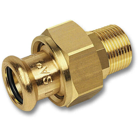 SANHA Pressfit., Rohrverschr.AG, 22x1 flachd., Rotguss, Nr.8333g - 83067886 von Buderus (1/2)