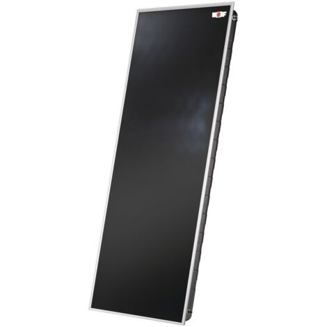 Wolf TopSon F3-1, hochkant, Hochleistungs-Sonnenkollektor, Glasleiste, Silber