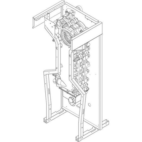 Ersatzteil 8738804595 Kesselblock CLA-1 3Gld (l) everp von BOSCH - 8738804595