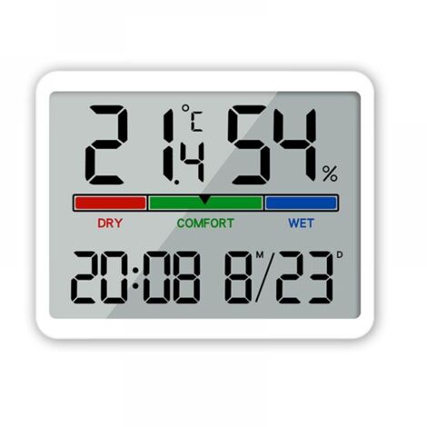 LCD Digital thermomètre hygromètre intérieur Gauge précise Température Humidité mètre Maison LCD Digital thermomètre hygromètre intérieur Gauge précise Température Humidité mètre Maison