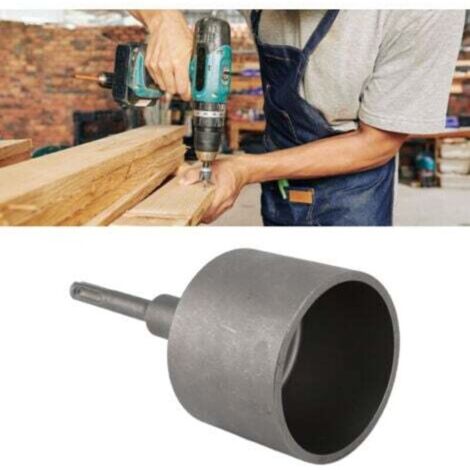 Tournevis De Tige De Terre SDS-Plus Pour Tiges 5/8" Et 3/4" - Outil Monobloc Acier Compatible Perceuses à Percussion