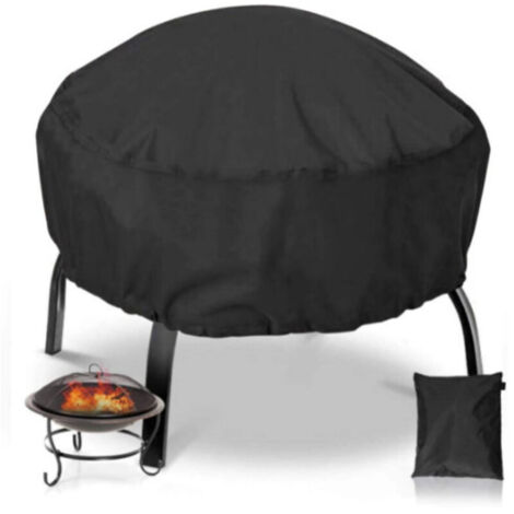 Housse de protection pour brasero 85 x 40 cm ImperméAble,Housse brasero RéSistant aux UV,RéSistant à la DéChirure, Tissu Oxford 210D Housse (1/5)