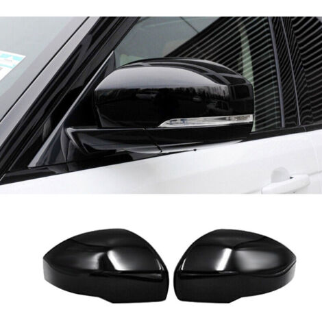 Convient pour Land Rover Range Rover Discovery coque de rétroviseur coque noire brillante