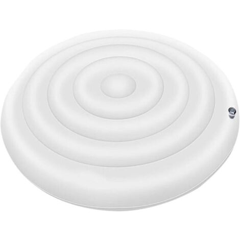 Housse de Spa Gonflable, 138 cm, Ronde, avec Valve de gonflage et dégonflage faciles, Coupe-Vent, imperméable, Anti-Neige et isolée (1/4)