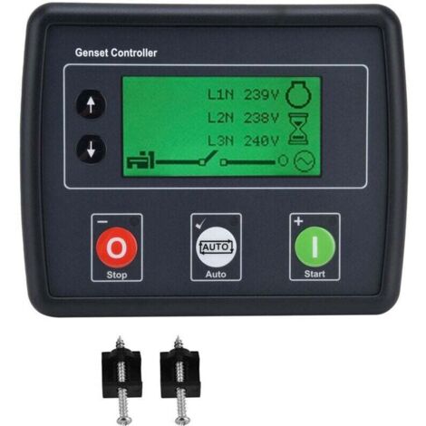 Contrôleur de groupe électrogène, démarrage automatique, Module de contrôle de détection de groupe électrogène triphasé DSE4510