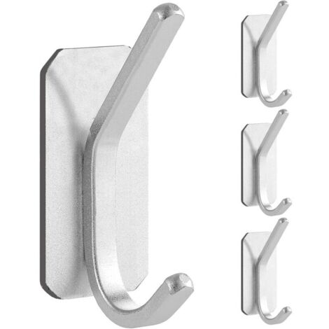 Attaches Rideaux En Forme De Feuilles Métal - Embrasses Décoratives à Ressort, Or Ou Argent
