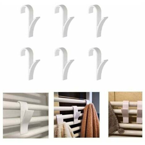 pawpoem 10pcs Crochet Radiateur Rond, Crochet Seche Serviette pour Salle de Bain, Support Radiateur Universel, Mural Multi-usage, Idéal pour Chapeaux, Vêtements et Accessoires pawpoem 10pcs Crochet Radiateur Rond, Crochet Seche Serviette pour Salle de Bain, Support Radiateur Universel, Mural Multi-usage, Idéal pour Chapeaux, Vêtements et Accessoires
