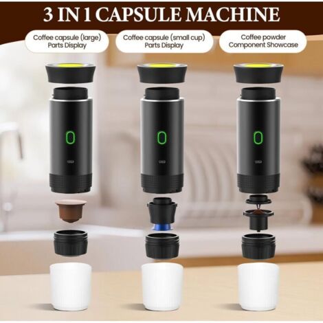 Machine à café portable 3 en 1 – Machine de voyage