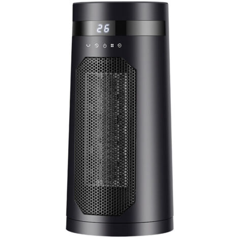 Radiateur D'appoint 400W – Petit Chauffage Ventilé Pour Chambre, Bureau, Atelier, Prise Murale