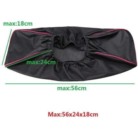 OutdoorLines Lot De 4 Housses De Pneu D'extérieur Imperméables – Housse De Roue De Remorque Résistante Aux UV Et Coupe-vent Pour Camping-car, Jeep