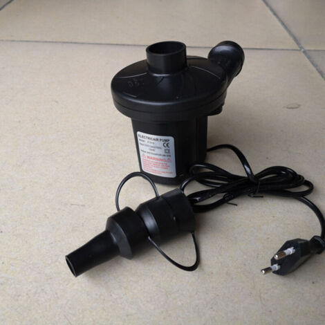 Pompe à Air Portable Pour Objets Gonflables – Pompe De Dégonflage à Remplissage Rapide Avec Lumière, Pompe électrique à 6 Buses Pour Matelas Pneumatique, Lit, Flotteurs De Piscine, Radeau