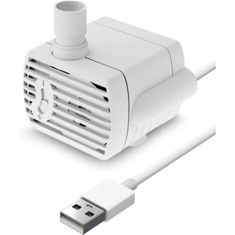 Pompe à Eau Silencieuse Pour Fontaine à Chat - Basse Consommation (5V) - Compatible Aquarium Et Petite Fontaine Décorative