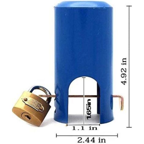 Verrou De Robinet D'Eau Pour Extérieur-Cuisine-Jardin, Robinet De Robinet Verrouillable Pour