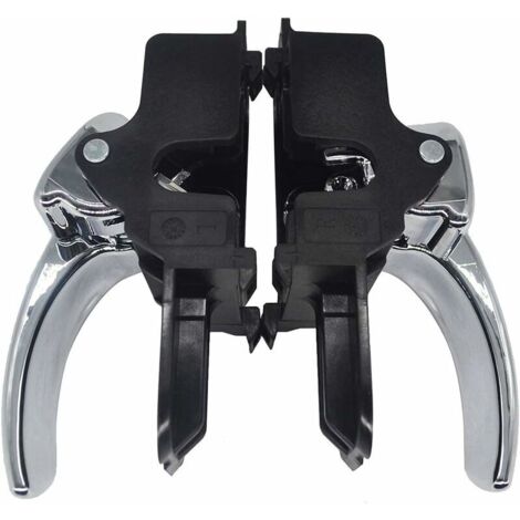 Poignée De Porte Intérieure LH/RH Intérieur Voiture Poignée Porte Intérieure Pour Nissan Pour Qashqai Pour J10 2007 2008 2009 2010 2011 2012 2013 80671-JD00E 80670-JD00E Poignées Porte (Size : La Gau