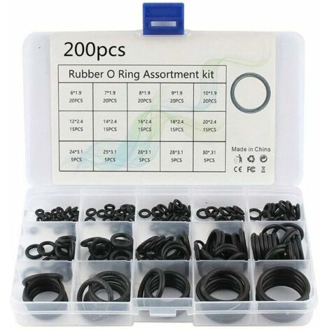 U/ D Lot De 200 Joints Toriques En Caoutchouc Pour Embouts De Fléchettes, Tiges, Ailettes