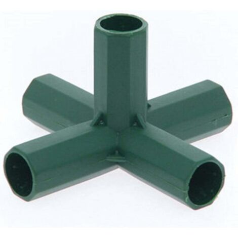 10 Pièces 16mm Raccord en PVC 5 Types Support Stable Connecteur De Construction De Cadre De Serre Robuste (1/5)