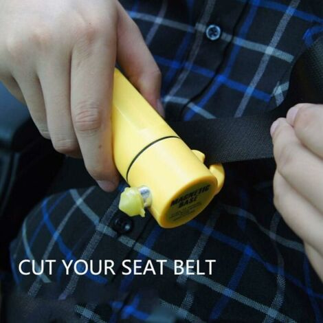 Fixateur De Ceinture De Sécurité Voiture - Clip En Simili Cuir Avec Adhésif, Pour Plus De Confort Et De Sécurité Conducteur Passager - 5