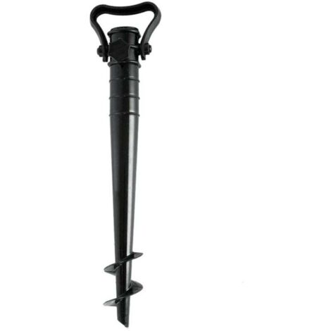 Piquet de parasol, Piquet de sol portable pour parasol, ancrage au sol pour plage, pêche, jardin, patio (1/4)