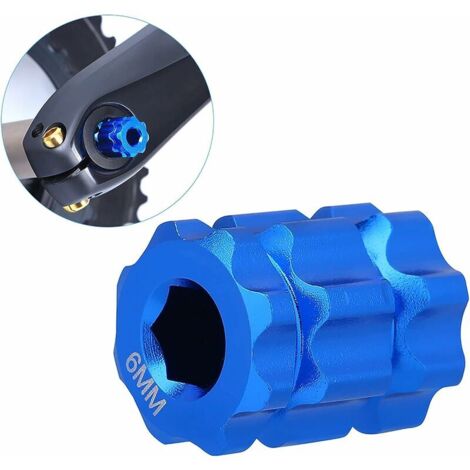 Cle hollowtech Outil d'llation d'enlèvement de manivelle de Bicyclette, Outil de réparation de manivelle de vélo de Route Replacement pour Les Outils de réparation de HollowTech R（6mm） (1/5)