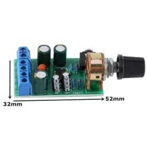 Modulo Amplificatore Stereo TDA2822M 2 Canali, 1.8-12V, 0.1-5W, Per Altoparlanti E Computer
