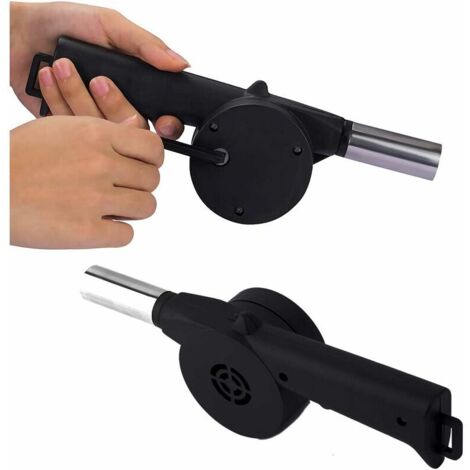 Ventilateur Barbecue Portable Électrique - Souffleur BBQ Puissant Pour Allumage Rapide - Idéal Camping Et Cuisine Extérieure