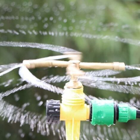 Arroseur Fleur Pâquerette - Jeu D'eau Rotatif 360° Pour Jardin Et Enfants - Été - 3