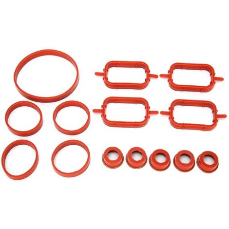 Kit de collecteur d'admission 14 pièces/ensemble adapté au moteur Diesel 6 cylindres M57 M47 E87 E46 E90 E91 E92 E93 E39 E60 (1/5)