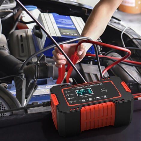 Chargeur Batterie Voiture 12V Intelligent - Charge Rapide, Réparation Et Entretien