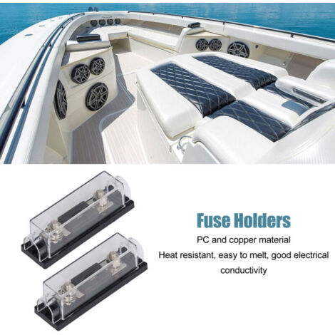 Porte-fusible étanche 12-48V Pour Voiture - Protection Contre Les Surcharges - Installation Facile