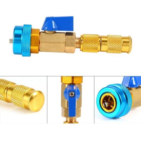 Outil D'extraction De Corps De Valve - Pour Climatisation Auto Et Réfrigération - Alliage Aluminium, 12,5 Cm